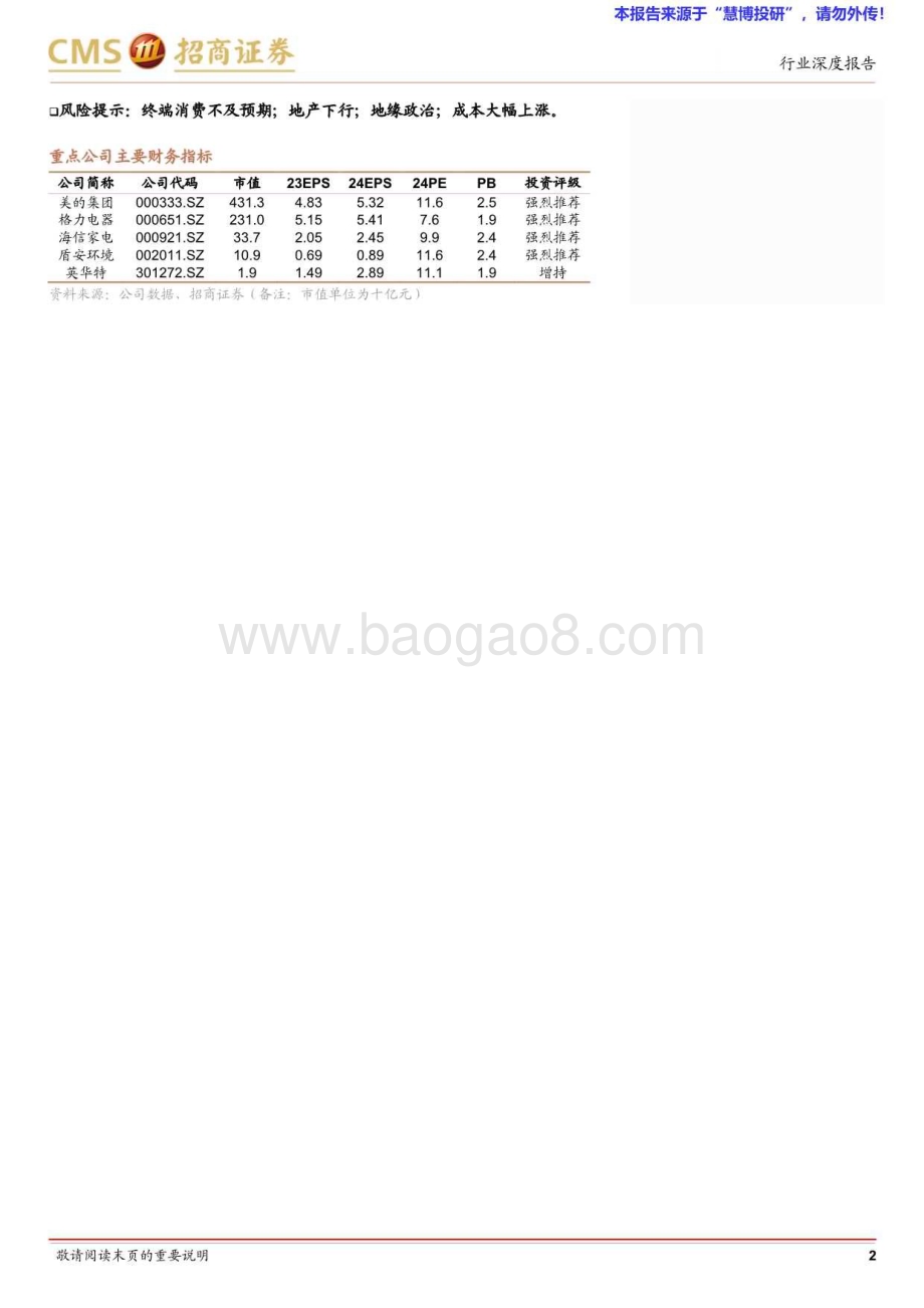 20240826_招商证券_家电行业中央空调系列深度之二_内销篇：品类增长与战略升维央空内销如何破局？_37页.pdf_第2页