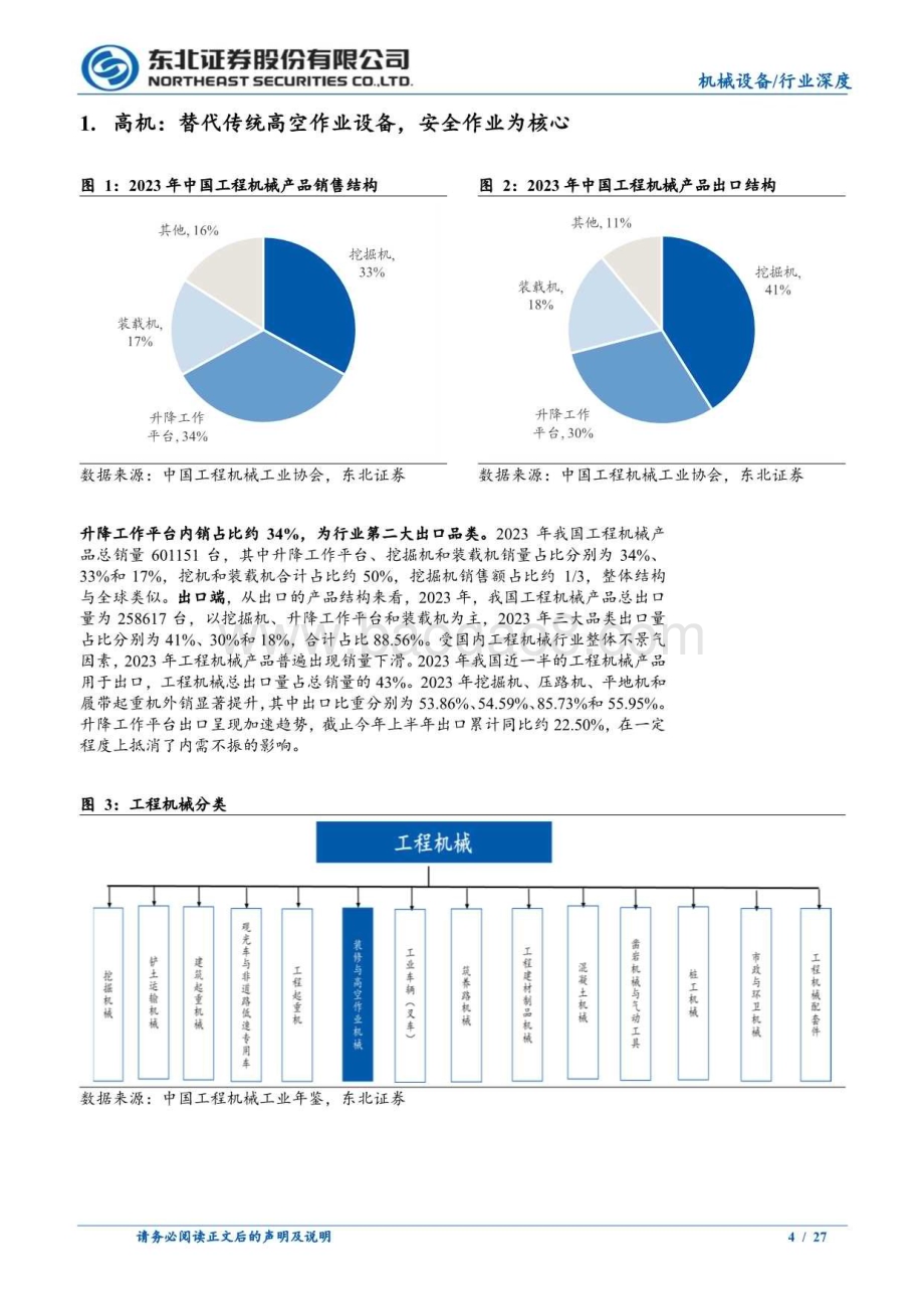 20240813_东北证券_工程机械行业：高机保有量逐步提升海外渗透率加速_27页.pdf_第4页