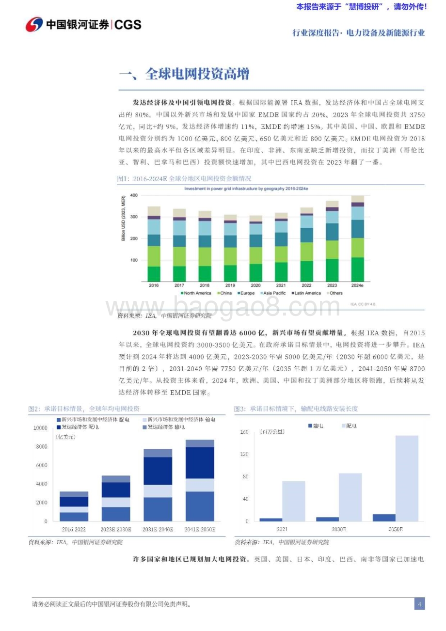 20240814_银河证券_电力设备行业出海系列报告：全球电网投资高增电力设备出海可期_28页.pdf_第4页