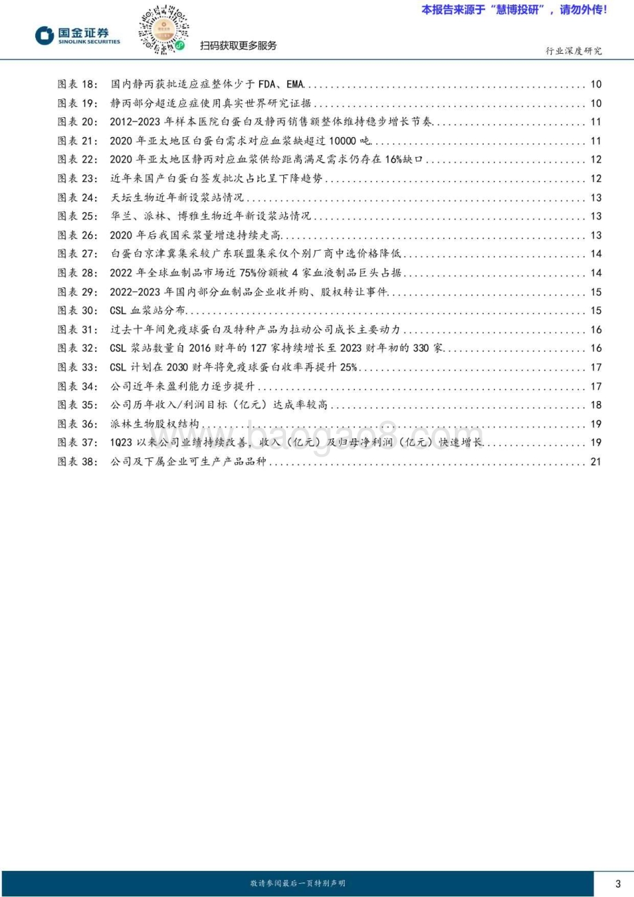 20240821_国金证券_血液制品行业：外延并购+品种开拓行业走向进一步集中_24页.pdf_第3页