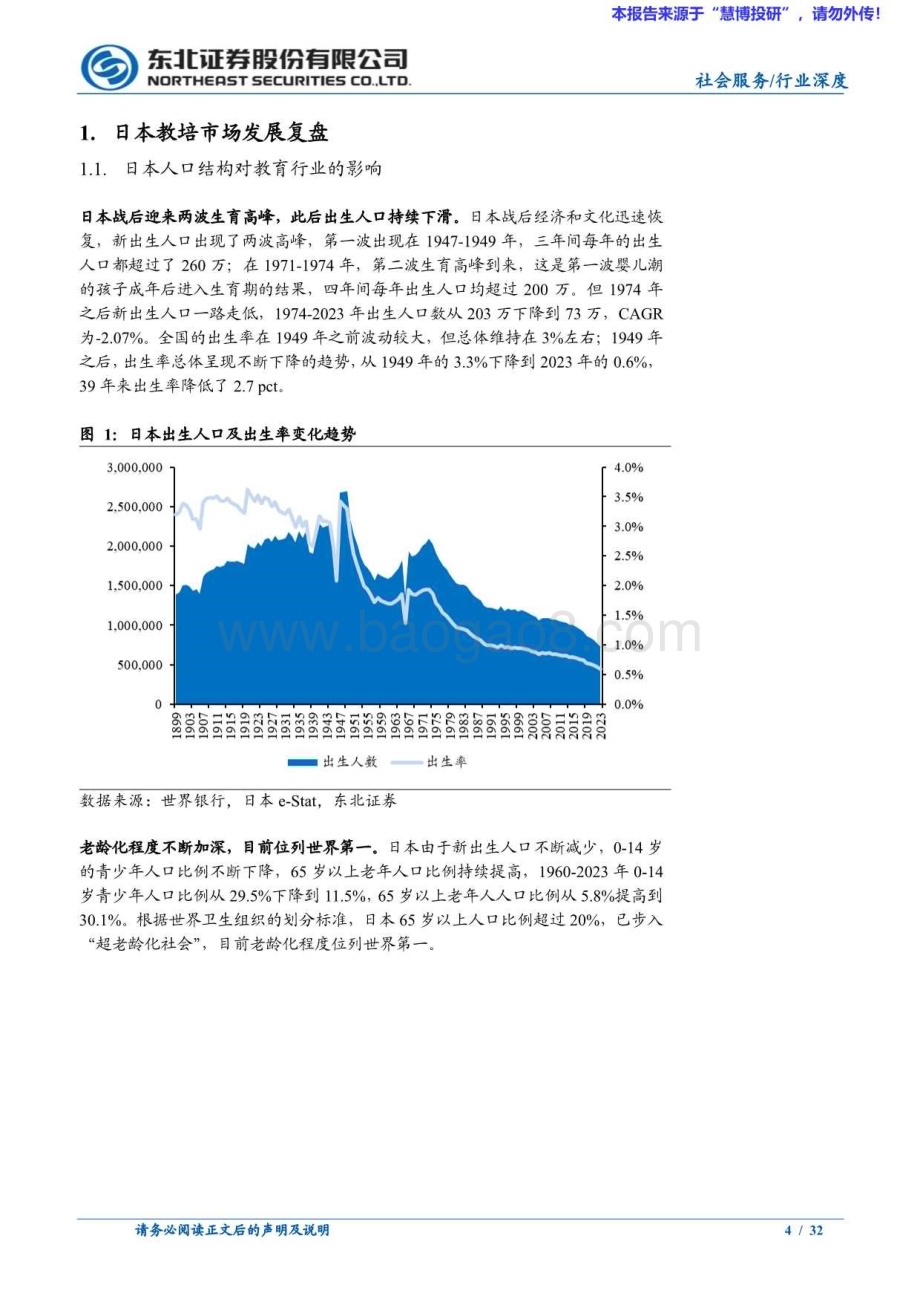 20240815_东北证券_教育行业：日本教培行业复盘学习塾百年变迁启示录_32页.pdf_第4页