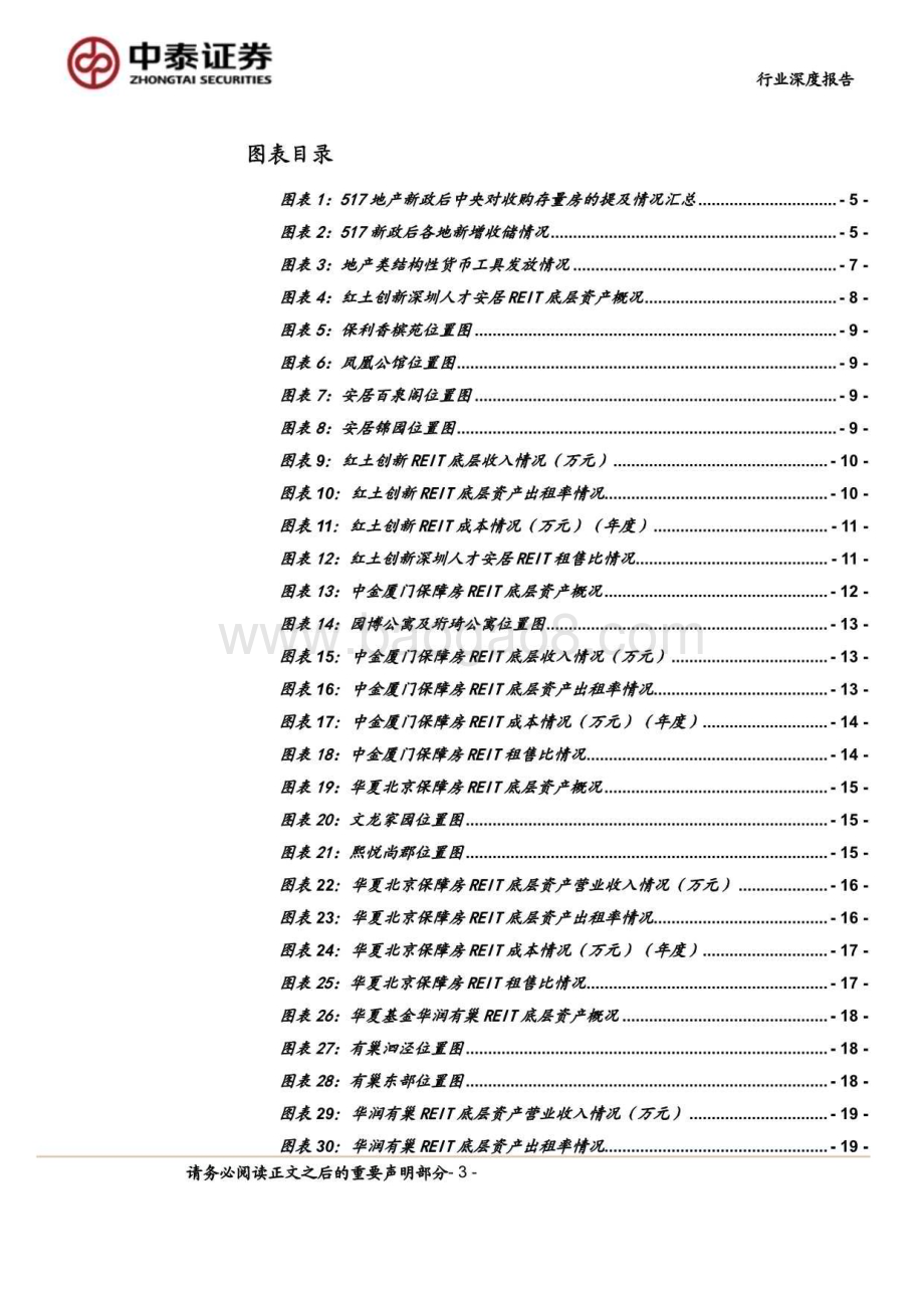 20240814_中泰证券_房地产行业：基于上市保障房REITs项目财报的深度研究保障房项目收益率与运营成本和收储价格的关系_23页.pdf_第3页