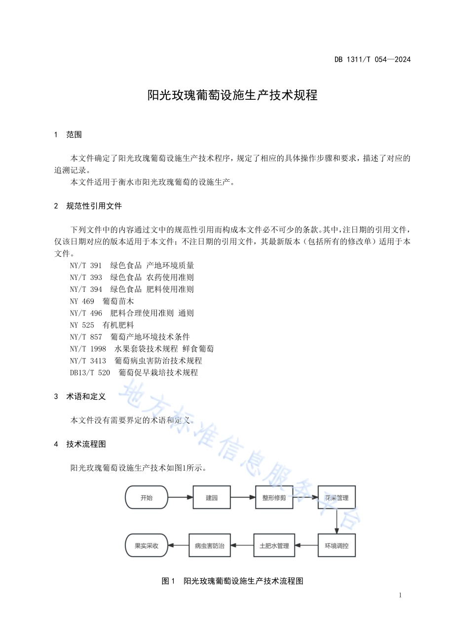阳光玫瑰葡萄设施生产技术规程DB1311／T 054-2024.pdf_第4页