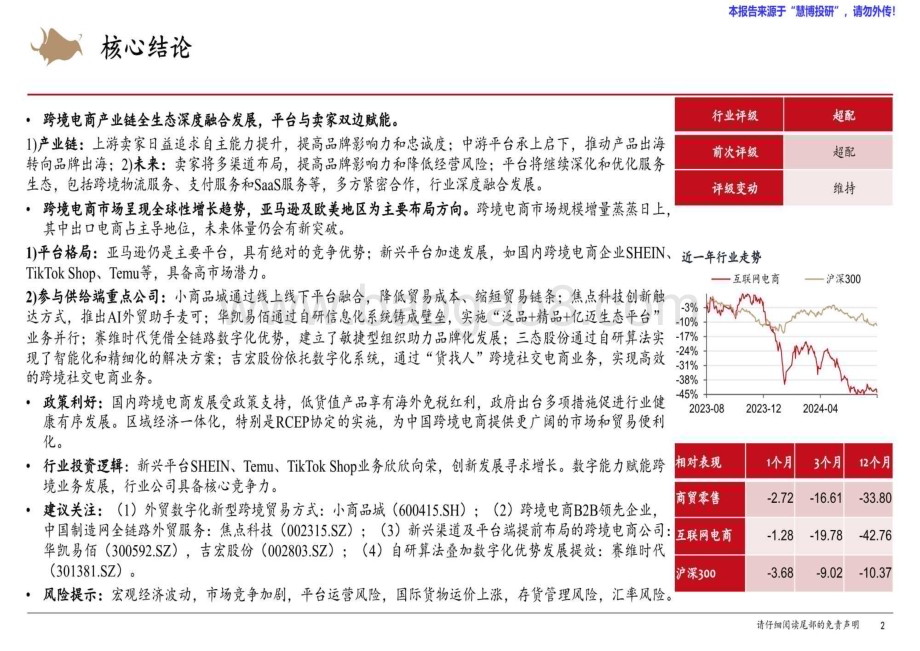 20240824_西部证券_跨境电商行业研究框架专题报告_34页.pdf_第2页