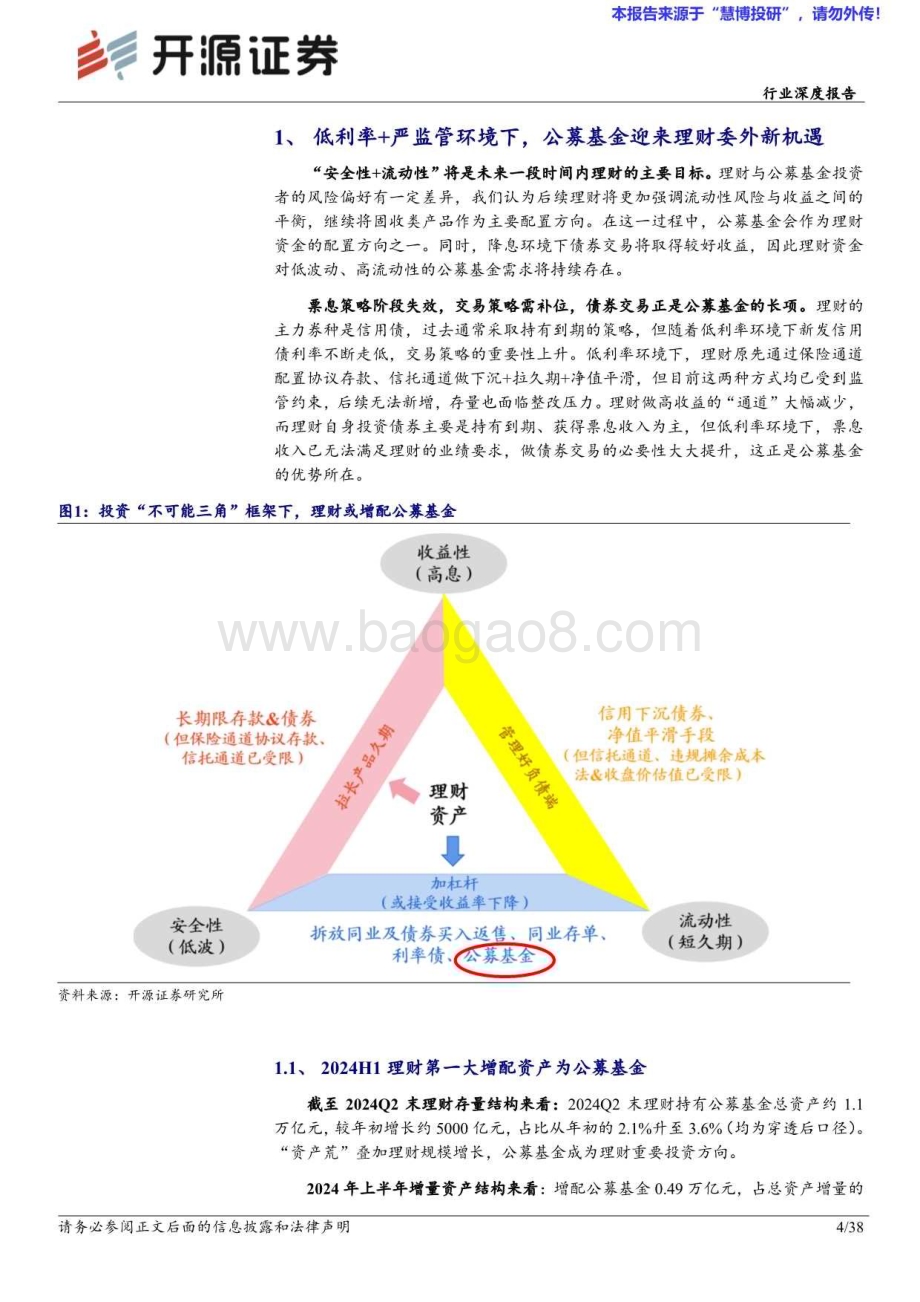 20240816_开源证券_银行业：理财委外公募基金的近况与远望_38页.pdf_第4页