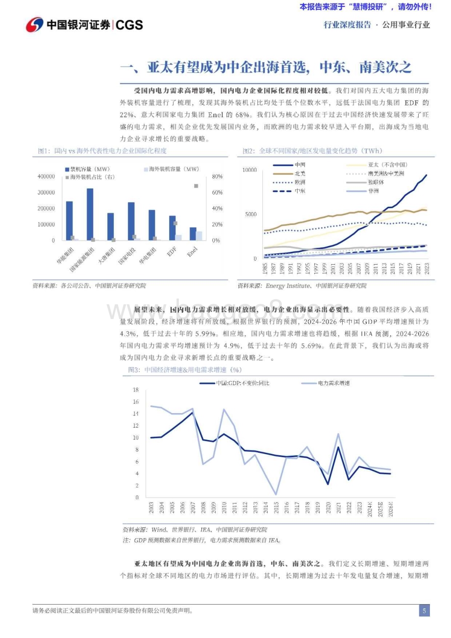 20240819_银河证券_电力行业出海专题：海外市场增长潜力大中企奋楫扬帆正当时_40页.pdf_第5页