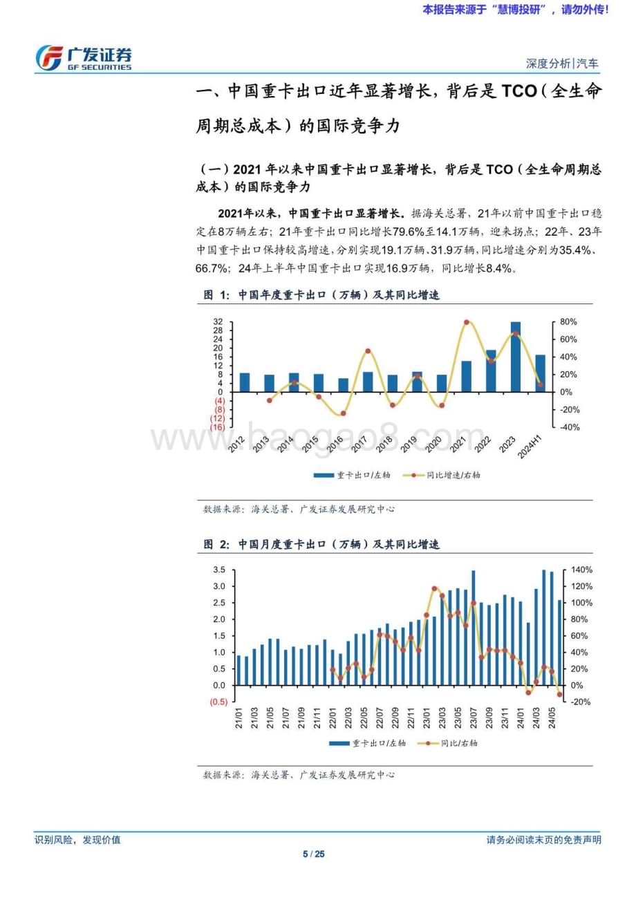 20240817_广发证券_汽车行业深度分析：如何看待重卡行业出口市场空间_25页.pdf_第5页